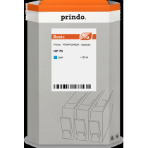 compatibile con HP 70 ciano  Prindo Basic ciano Cartuccia d'inchiostro