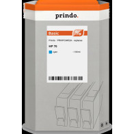 compatibile con HP 70 ciano  Prindo Basic ciano Cartuccia d'inchiostro