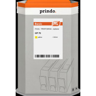 compatibile con HP 70 giallo  Prindo Basic giallo Cartuccia d'inchiostro
