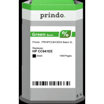 Prindo Green XL nero Cartuccia d'inchiostro