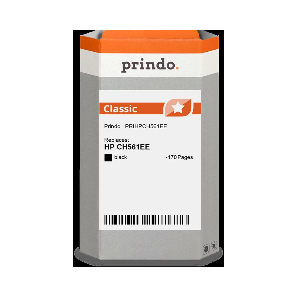 compatibile con HP 301 nero  Prindo Classic nero Cartuccia d'inchiostro