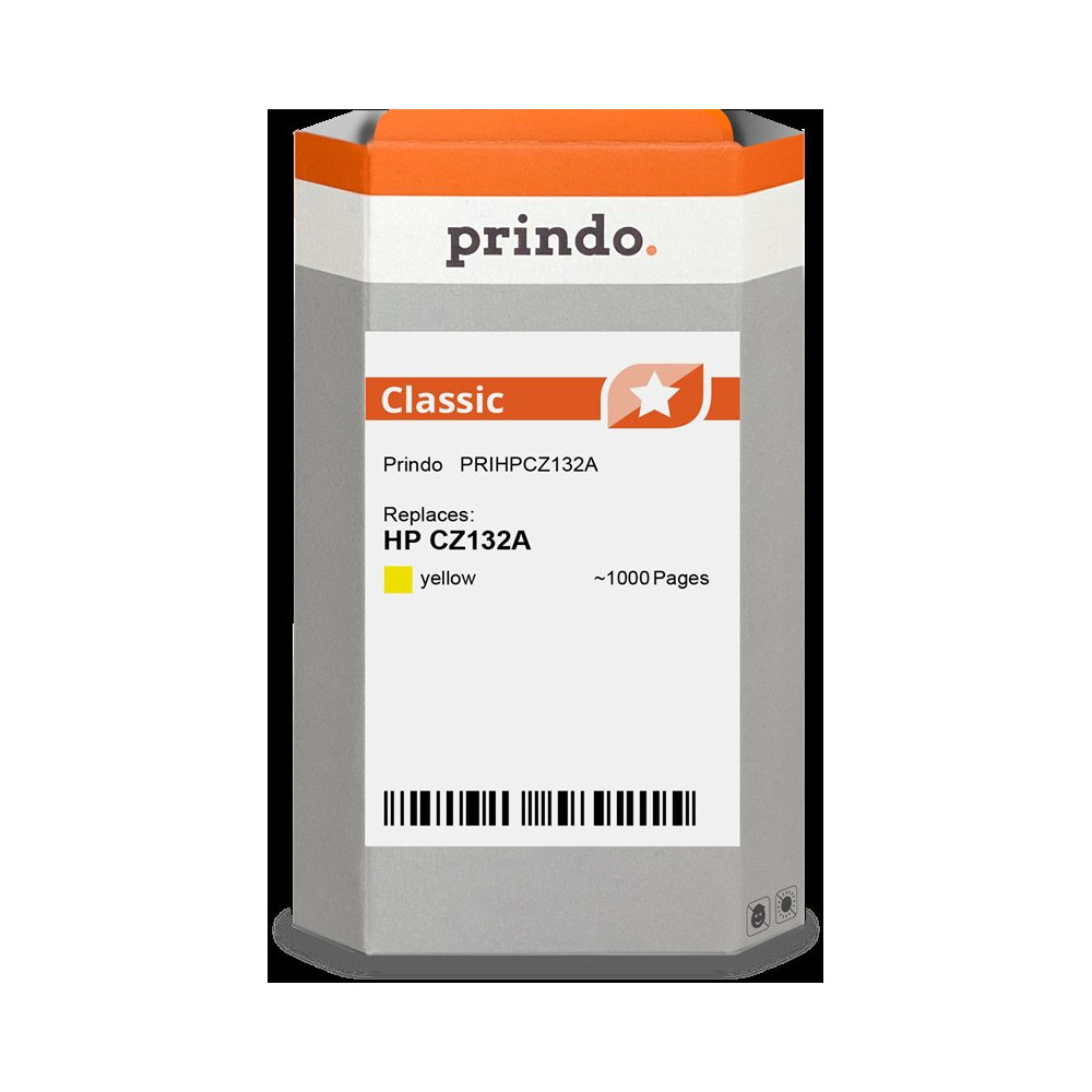 compatibile con HP 711 giallo  Prindo Classic giallo Cartuccia d'inchiostro