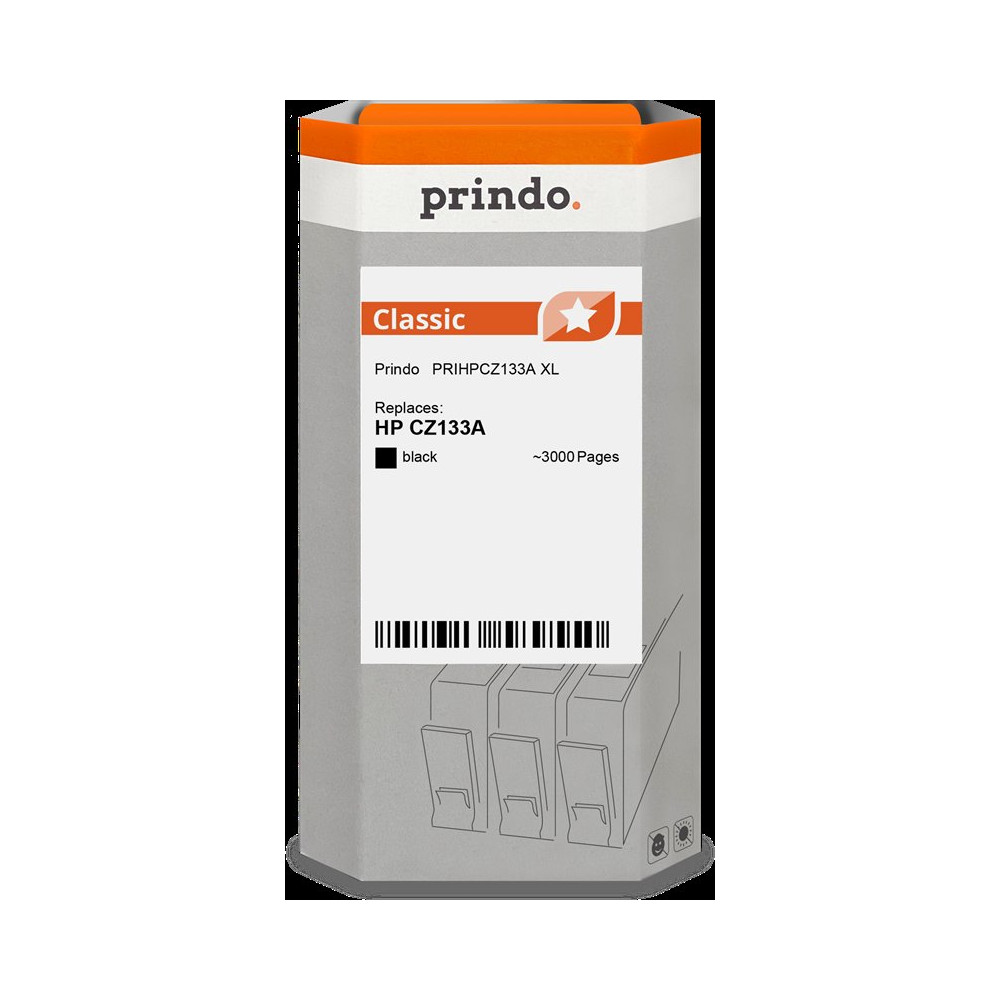 compatibile con HP 711 nero  Prindo Classic XL nero Cartuccia d'inchiostro