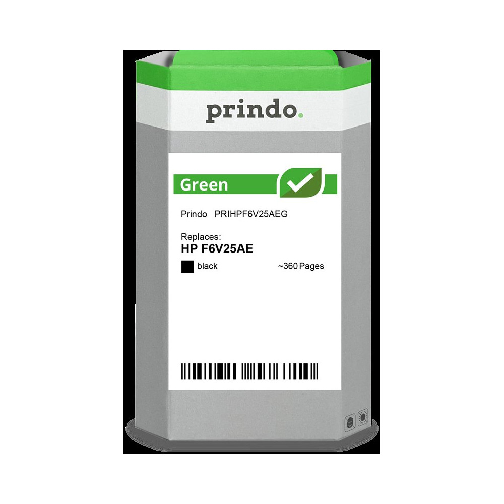 compatibile con HP 652 nero  Prindo Green nero Cartuccia d'inchiostro