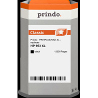 compatibile con HP 953 XL nero  Prindo Classic XL nero Cartuccia d'inchiostro