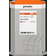 compatibile con Ricoh cartuccia gelo GC41MHC magenta  Prindo Basic cartuccia gelo magenta