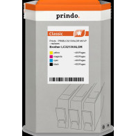 compatibile con Brother LC-3213  Prindo Classic XL Multipack nero / ciano / magenta / giallo