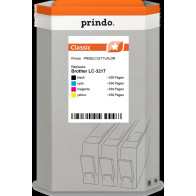 compatibile con Brother LC-3217  Prindo Classic Multipack nero / ciano / magenta / giallo