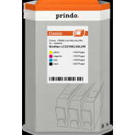 compatibile con Brother LC-3219XL  Prindo Classic XL Multipack nero / ciano / magenta / giallo