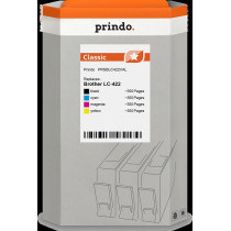 compatibile con Brother LC-422  Prindo Classic Multipack nero / ciano / magenta / giallo