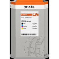 compatibile con Brother LC-422  Prindo Classic Multipack nero / ciano / magenta / giallo
