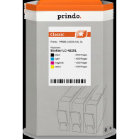 compatibile con Brother LC-422XL  Prindo Classic XL Multipack nero / ciano / magenta / giallo