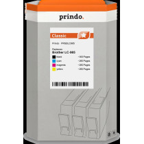 compatibile con Brother LC-985  Prindo Classic Multipack nero / ciano / magenta / giallo