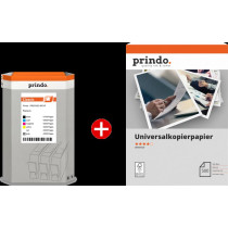Prindo Classic nero / ciano / magenta / giallo / Rosso / Grigio / Bianco Value Pack