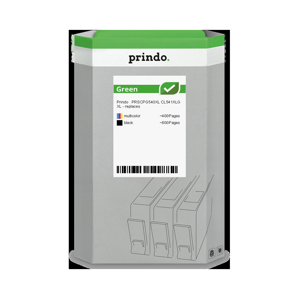 Prindo Green XL Multipack nero / differenti colori