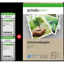 Prindo Green XL nero / differenti colori Value Pack