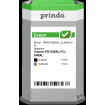 compatibile con Canon PG-545XL+CL-546XL  Prindo Green XL Multipack nero / differenti colori
