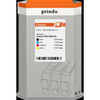 compatibile con Canon PGI-2500 XL  Prindo Classic XL Multipack nero / ciano / magenta / giallo