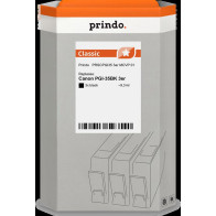 compatibile con Canon PGI-35BK 3er  Prindo Classic Multipack nero