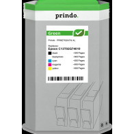 compatibile con Epson 202XL  Prindo Green XL Multipack nero / Nero (Foto) / ciano / magenta / giallo