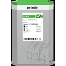 compatibile con Epson 502XL  Prindo Green XL Multipack nero / ciano / magenta / giallo