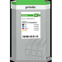 compatibile con Epson 603XL  Prindo Green XL Multipack nero / ciano / magenta / giallo