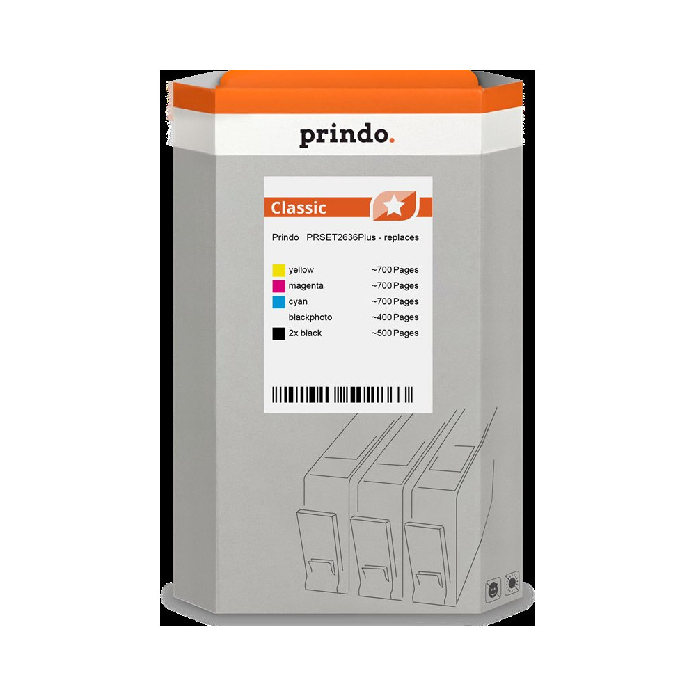 Prindo Classic Multipack nero / ciano / magenta / giallo