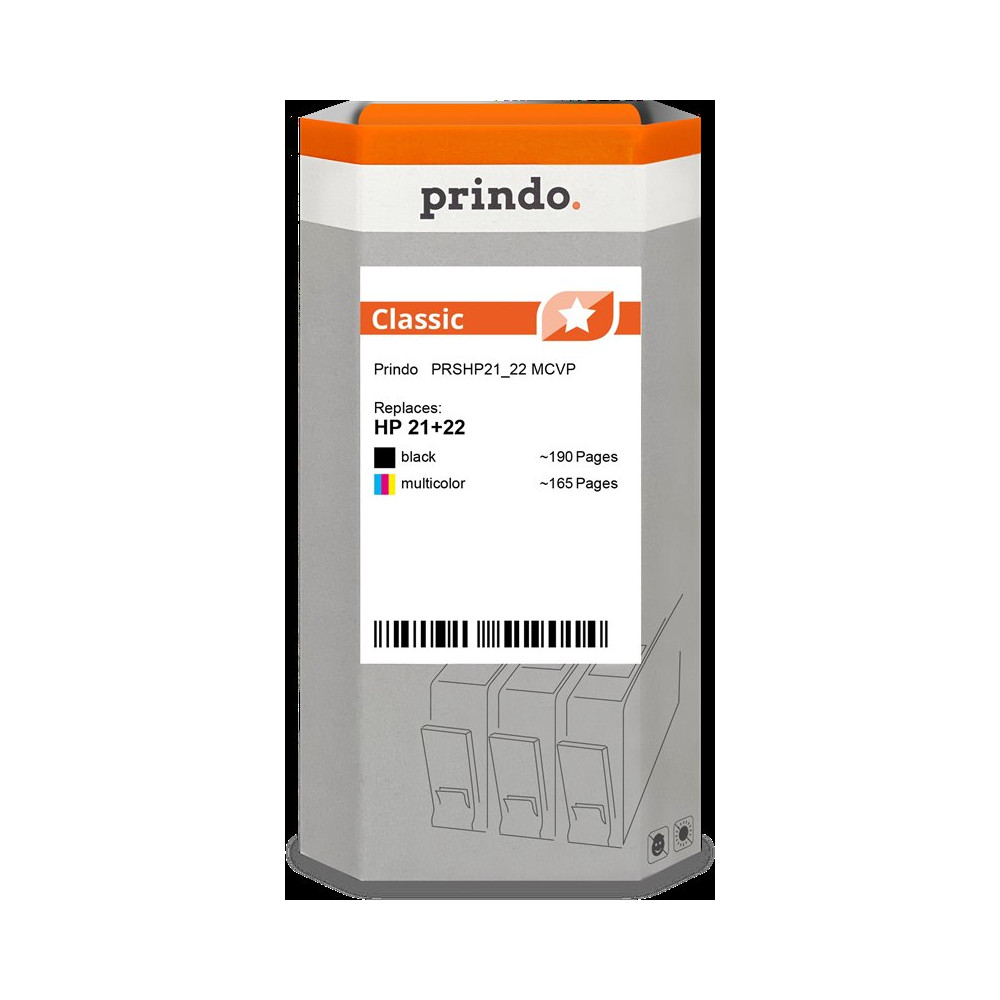 Prindo Classic Multipack nero / differenti colori