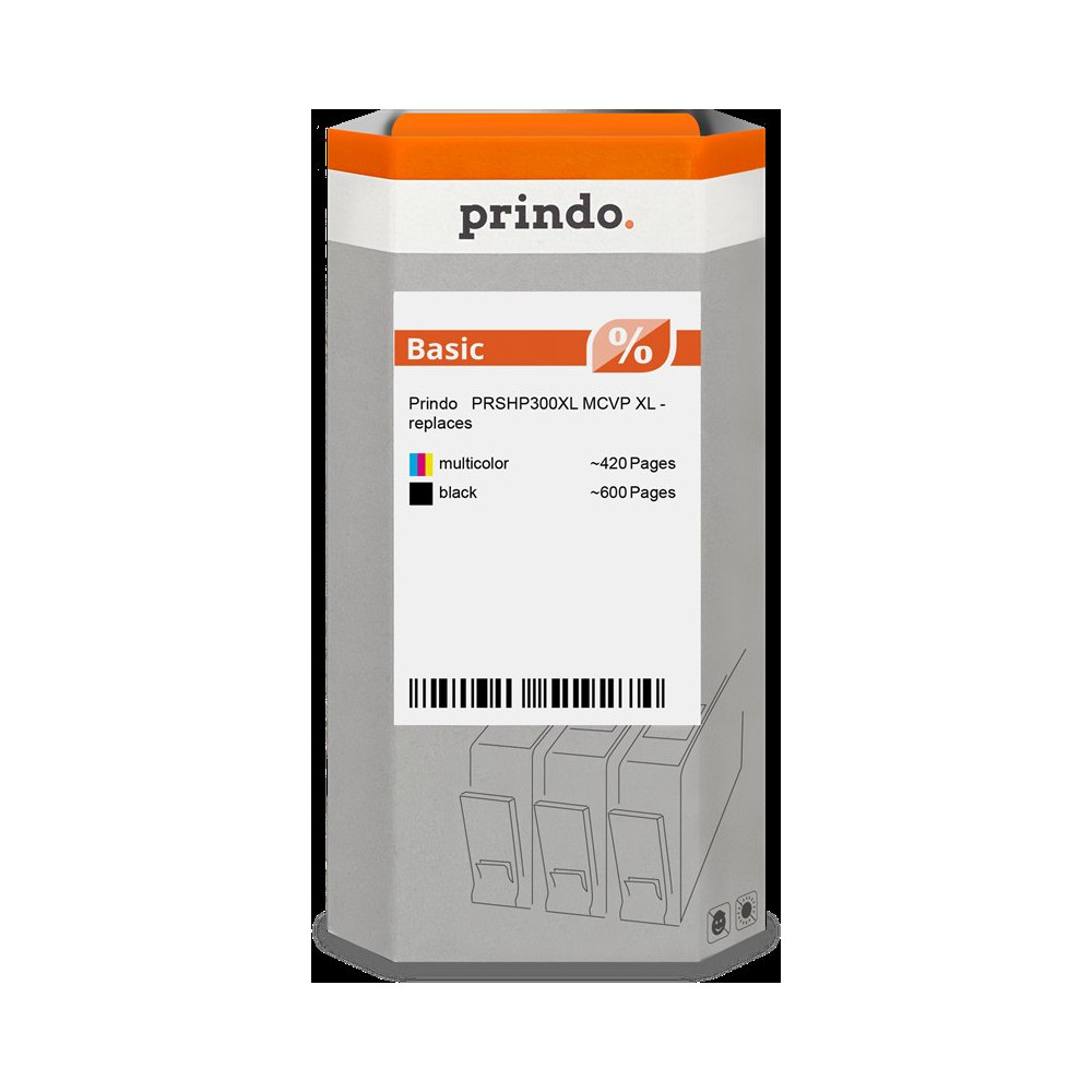 Prindo Basic XL Multipack nero / differenti colori