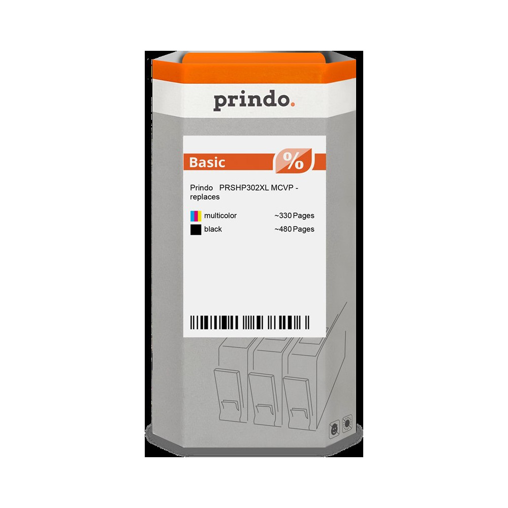 Prindo Basic XL Multipack nero / differenti colori