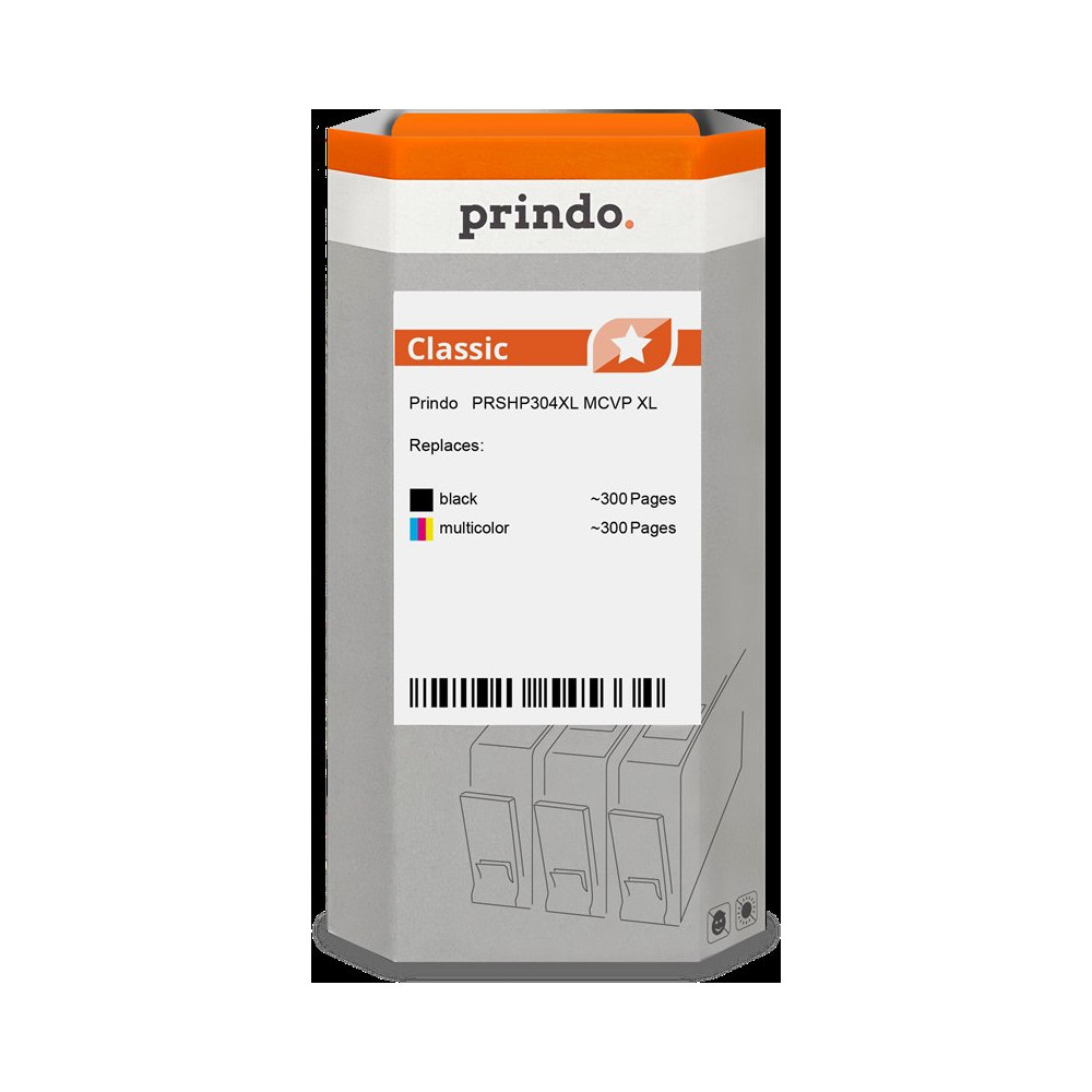 Prindo Classic XL Multipack nero / differenti colori