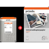 Prindo Classic XL nero / differenti colori / Bianco Value Pack