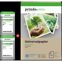 Prindo Green XL nero / differenti colori Value Pack