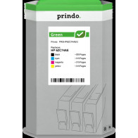 compatibile con HP 912  Prindo Green Multipack nero / ciano / magenta / giallo