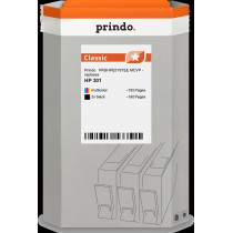 compatibile con HP 301  Prindo Classic Multipack nero / nero / differenti colori