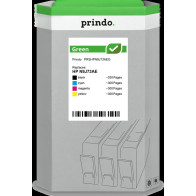 compatibile con HP 364  Prindo Green Multipack nero / ciano / magenta / giallo