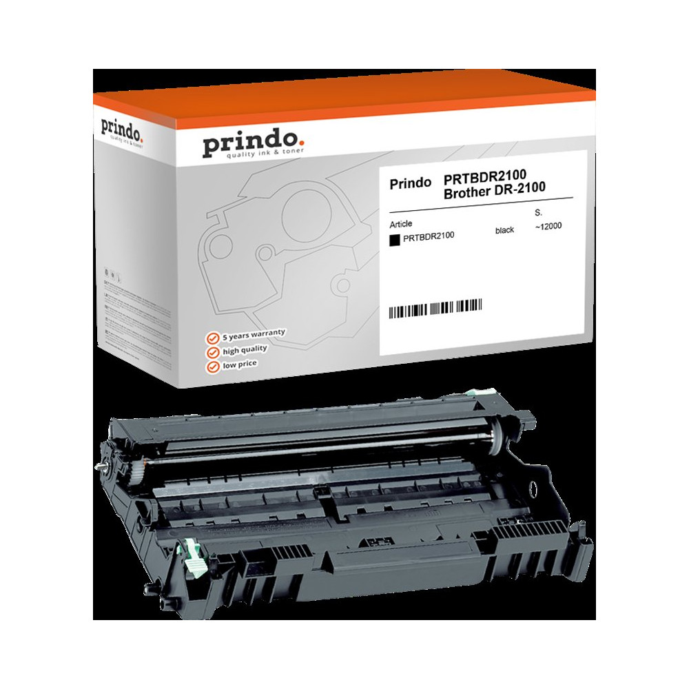 compatibile con Brother DR-2100  Prindo Classic Tamburo nero