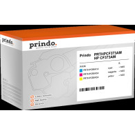 compatibile con HP 125A  Prindo Classic Multipack ciano / magenta / giallo