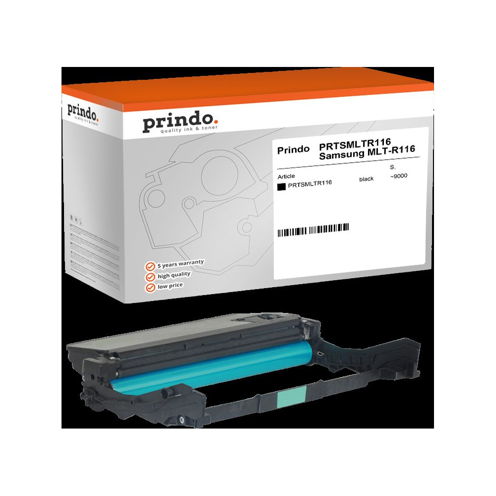 compatibile con Samsung MLT-R116  Prindo Classic Tamburo nero