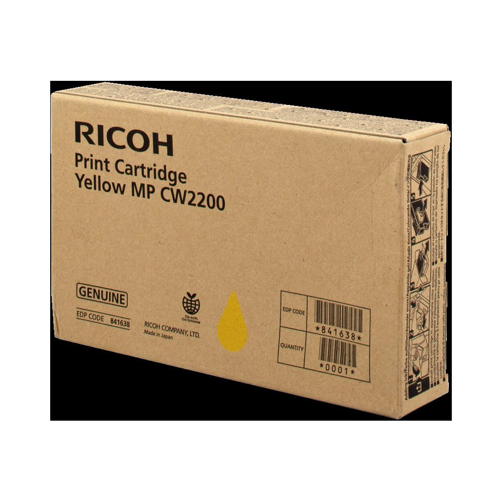 Ricoh MP CW2200C ciano Cartuccia d'inchiostro (841636)