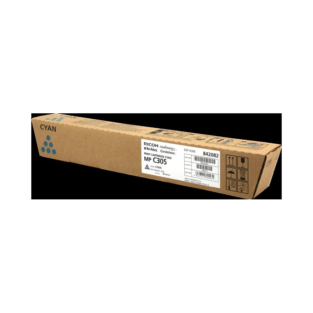 Ricoh MP C305C ciano toner (842082)