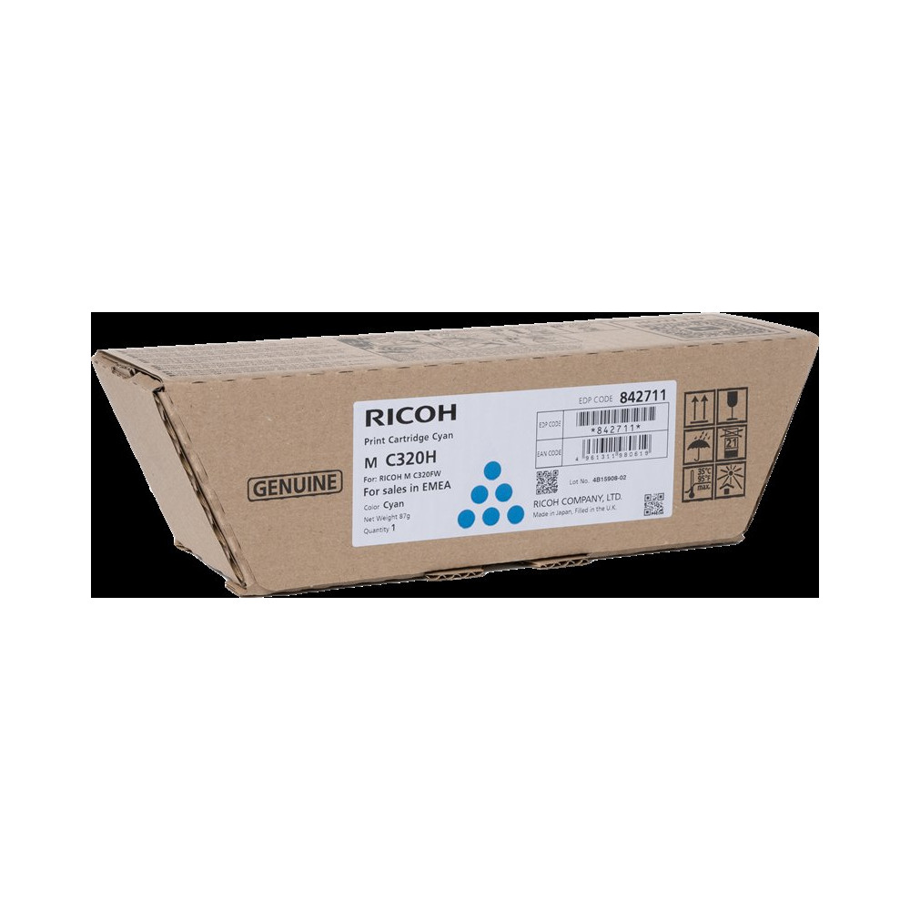 Ricoh M C320H ciano toner (842711)
