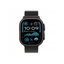 Apple Watch Ultra 2 GPS + Cellular 49mm Cassa Titanio Nero con Titanio Nero Milanese Loop - L