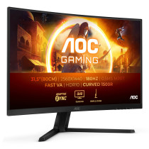 AOC G4 CQ32G4VE Monitor PC 80 cm (31.5") 2560 x 1440 Pixel Quad HD LCD Nero, Grigio