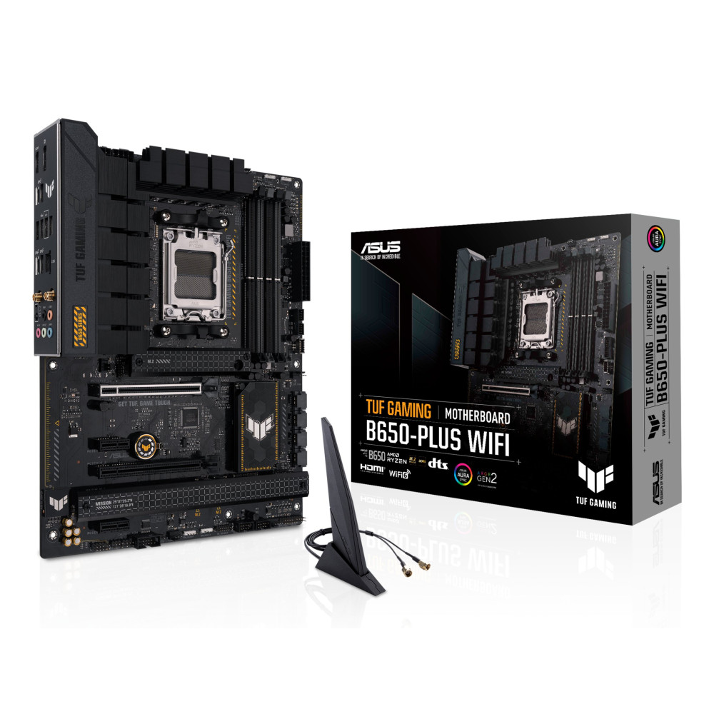 ASUS TUF GAMING B650-PLUS WIFI AMD B650 Socket AM5 ATX