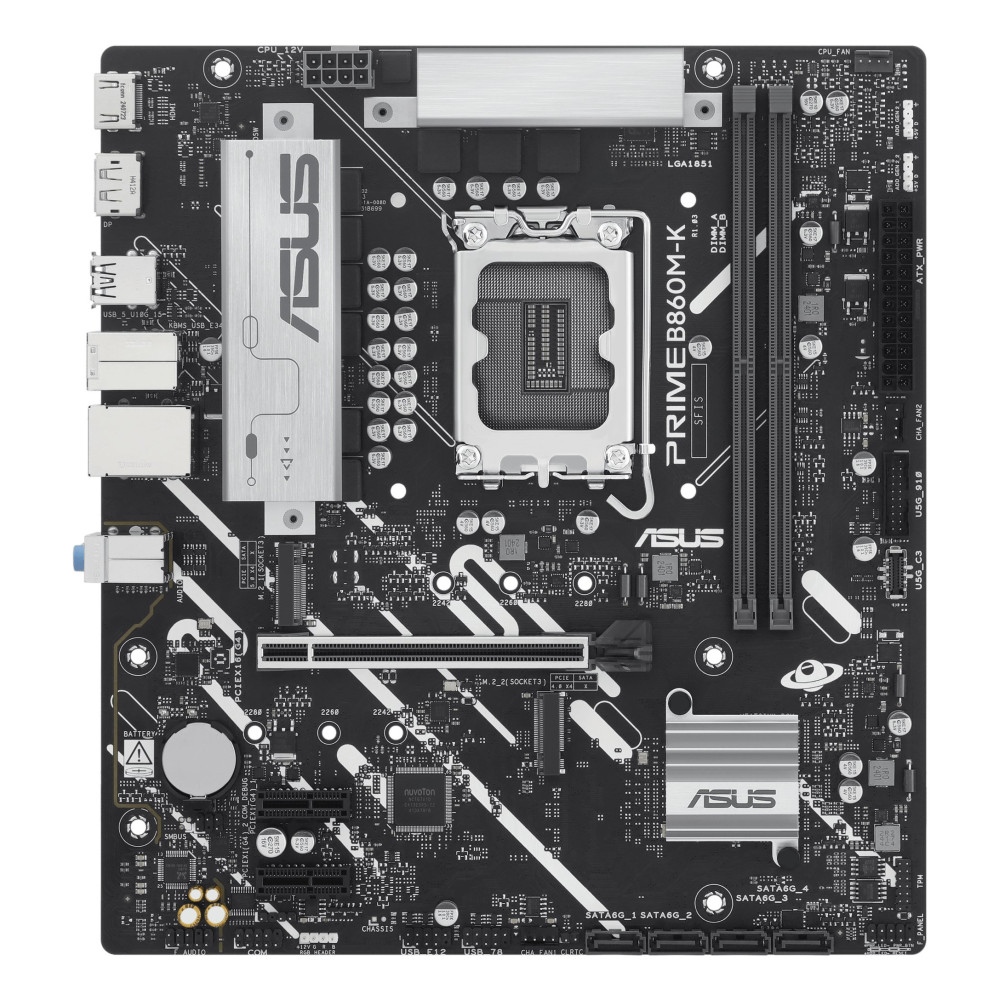 ASUS PRIME B860M-K Intel B860 LGA 1851 (Socket V1) micro ATX