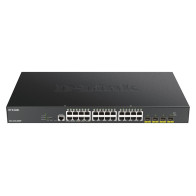 D-Link DGS-1250-28XMP Gestito L3 Gigabit Ethernet (10/100/1000) Supporto Power over Ethernet (PoE) Nero