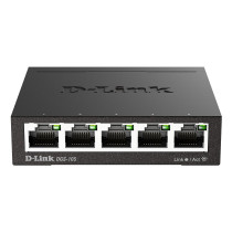 D-Link DGS-105 Non gestito L2 Gigabit Ethernet (10/100/1000) Nero