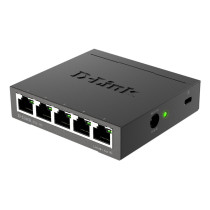 D-Link DGS-105 Non gestito L2 Gigabit Ethernet (10/100/1000) Nero