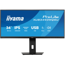 iiyama ProLite XUB3493WQSU-B6 Monitor PC 86,4 cm (34") 3440 x 1440 Pixel UltraWide Quad HD LED Nero